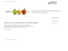 Tablet Screenshot of infonis.de
